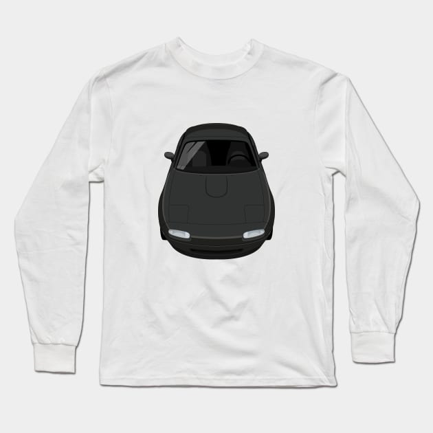 MX-5  Miata NA 1st gen 1990-1997 - Black Long Sleeve T-Shirt by jdmart